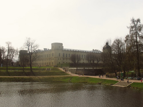 Дворец в Гатчине.